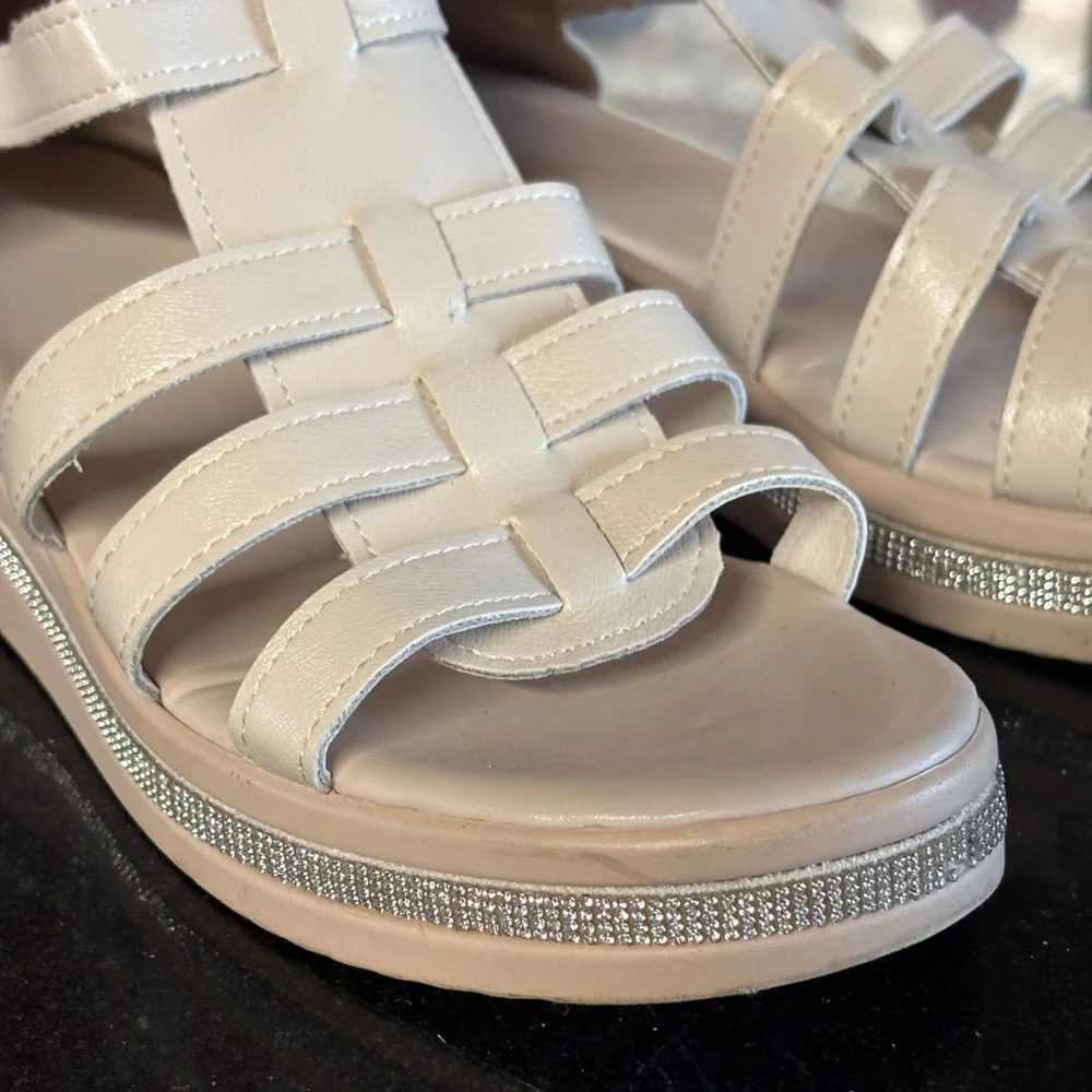 Gladiator Wedge Sandals - Picture 3 of 8